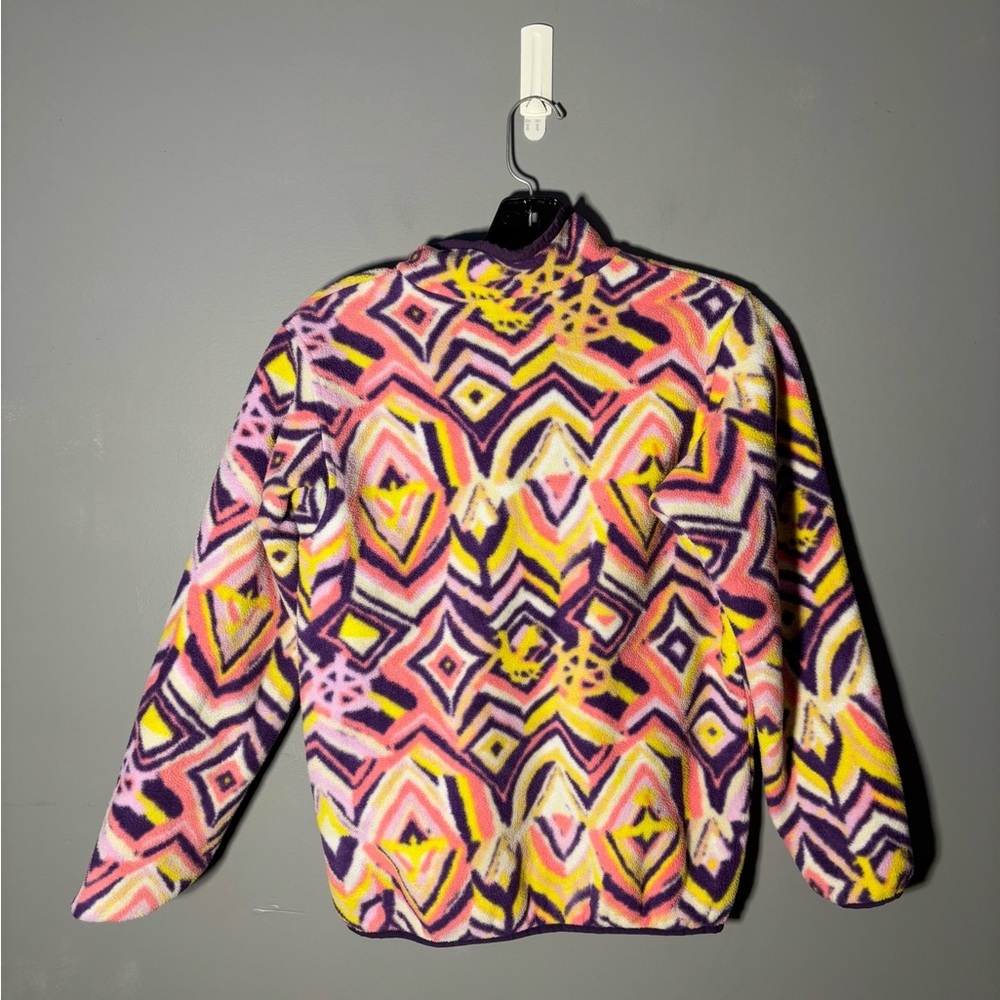 Patagonia Synchilla Snap-T Fleece Pullover Girls Size 14 - Picture 4 of 4